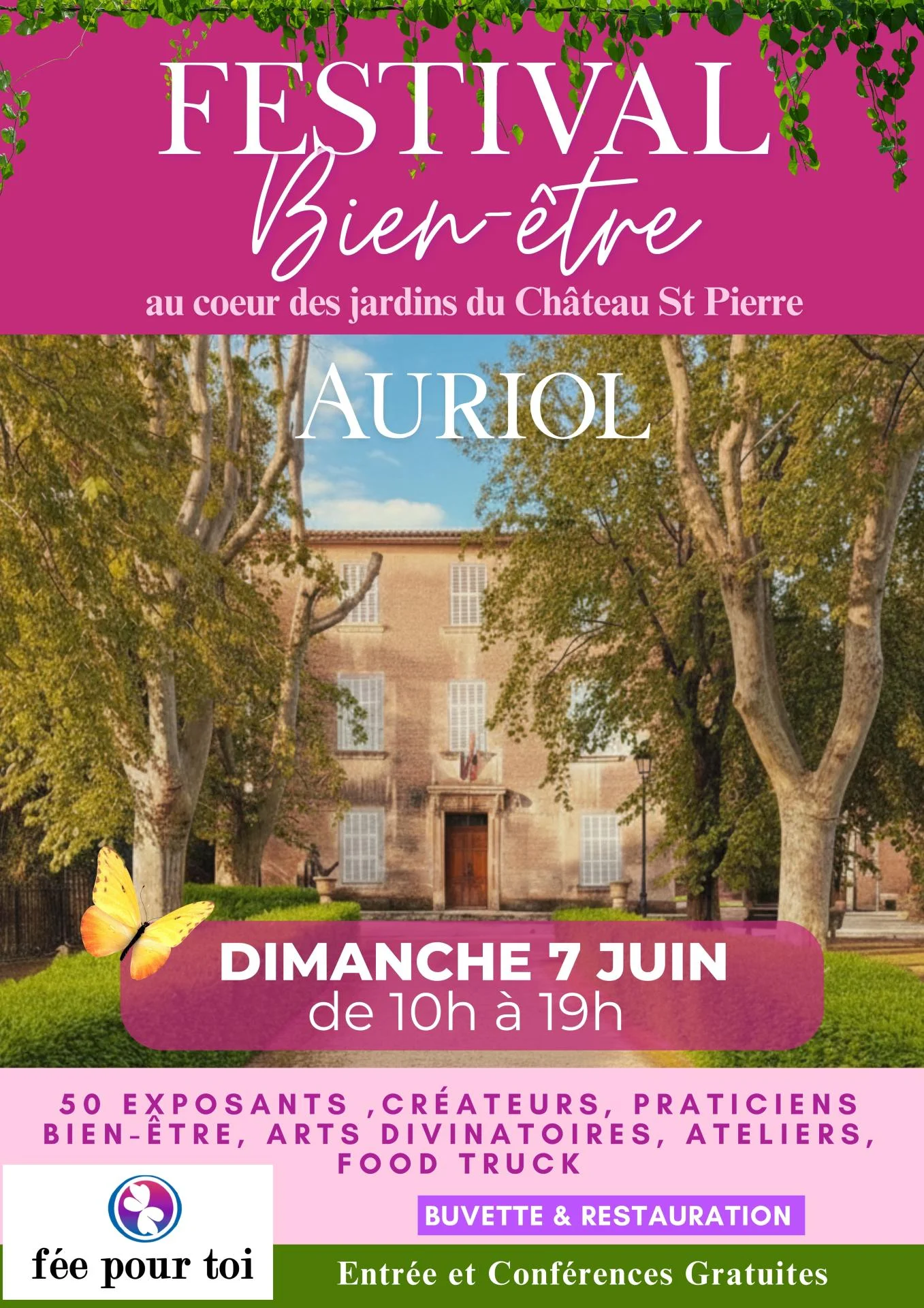 Flyer chateau compresse